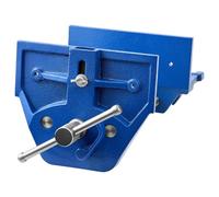 VEVOR Woodworking Vise, 7 Inch Jaw Width, Quick Release Wood Bench Vise, 8 Inch Max Jaw Opening, Heavy-Duty Cast Iron Construction, Workbench Vice with Adjustable Front Stop, for Woodworking Drilling