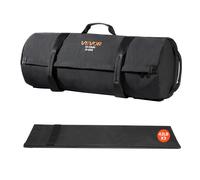VEVOR Workout Sandbag, Heavy Duty Workout Power Bags with Handles, 50-125 lbs Adjustable Slam Bag for Fitness Strength Weight Training Cross-Training,