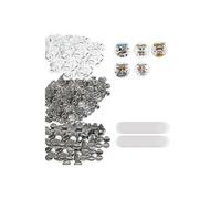 Vevor XZGSLH25MM5005T97V0 1 in. 25 mm 500 Sets Button Decal Parts Supplies Button Maker Machine