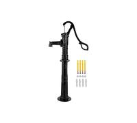 Vevor YFGBJZTHS8S5H55ANV0 15.7 x 9.4 x 53.1 in. Hand Water Pump with Stand, Black