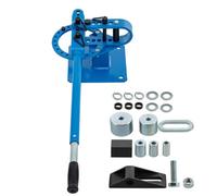 Vevor Yp-9 Manual Bender, Soild Round Square Bar Metal Bender With 7 Bending Dies, Metal Rod Bar Bender Bending Tool
