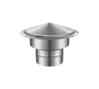 Vevor YXYCMYSBXGZDGEH55V0 6 in. Chimney Cap, Silver