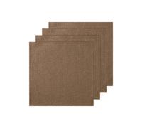 Vevor ZZFKDT1818SZ9DKX7V0 18 x 18 in. Squares Self Adhesive Carpet Floor Tile, Dark Brown - 10 Tiles