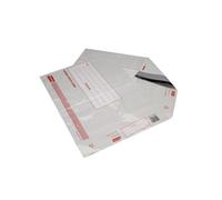VEW Go Secure Extra Strong Polythene Envelopes (Pack Of 25), White, 345X430mm