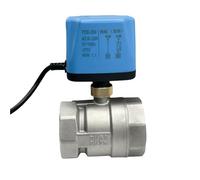 VEWDXNBH DN15 DN20 DN25 DN32 DN40 DN50 304 Stainless Steel Normally Closed Ball Valve 2-wire Motorized Ball Valve(DN40,24VDC)