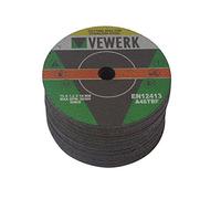 VEWERK 10 Pack Metal Cutting Discs for Stainless Steel (75mm x 1.6mm x 10mm)8009