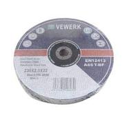VEWERK 25 Pack - 230 X 2 X 22MM Metal Cutting Discs 8018