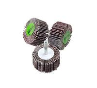 VEWERK BY BERGEN 50mm x 25mm Flap Wheel 80 Grit x 10 B2111