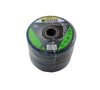 VEWERK Flap Discs 60 Grit Zirconium 115 X 22.2 Pack of 10 8228