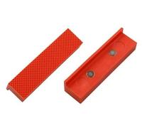 VEWERK Vice 2x Protective Jaws 100 mm Magnetic Jaws TPU Red