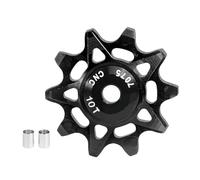 Vexandrie Chain Guide Pulleys with Positive Negatives Teeth, Black 10T