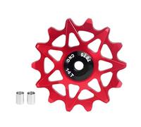 Vexandrie Chain Guide Pulleys with Positive Negatives Teeth, Red 14T