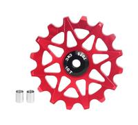 Vexandrie Chain Guide Pulleys with Positive Negatives Teeth, Red 16T