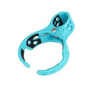 Vexandrie Drink Holder with Cutout Frame and Anti-Slip, Clear 1sky blue | Lightweight Cup Cage with Spring Clamp and Steel Hardware, Anti-Slip Grip for Daily Rides and Short Trips