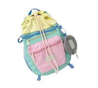 Vexandrie Rucksack, Tearproof Fabric, Adjustable Strap for Hiking, Yellow | Large Capacity Backpack with Ergonomic Shoulder for Outdoor Activity Daily Use
