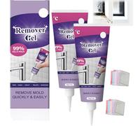 Vexclean Mold Remover Gel, Cleanlix Mould Remover Gel, Powerful Vexclean Cleaning Gel, Highly Effective in Penetration, Fast Cleans for Bathroom, Kitchen Tile Gaps,Grout, Walls (2PCS)