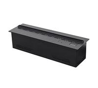 VEXDOSLE 3D Water Vapor Fireplace with Humidifier Flame 3D Simulation Flame Electric Fireplace Recessed steam humidifier with Adjustable Flame and Remote Control