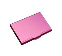 VEXDOSLE Business Card Holder Aluminum Alloy Business Card Box Men and Women Business Portable Business Card Holder Corporate Gift Business Card Holder Business Card Rack(D)