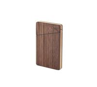 VEXDOSLE Business Card Holder Black Walnut Business Card Holder Wooden Ladies Card Holder Storage Box Business Card Box Portable Business Card Holder Suitable for Office Carry-on Business Card Rack