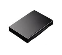 VEXDOSLE Business Card Holder Cardholder [4 Slots | Aluminum Alloy] Portable Travel Postcard Safe Protection Business Card Holder Hard Case Business Card Rack(D)