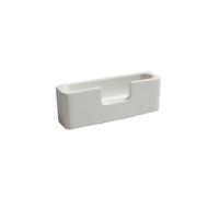 VEXDOSLE Business Card Holder Cement Front Desk Business Card Holder Card Holder is Suitable for Office, Home, Daily Use Business Card Holder Business Card Rack(C)