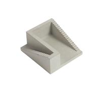 VEXDOSLE Business Card Holder Retro Micro-Architectural Front Desk Business Card Seat Table is Suitable for Office, Home, Daily Use Business Card Seat Business Card Rack(B)
