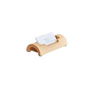 VEXDOSLE Business Card Holder Solid Wood Business Card Box Front Desk Desk Wooden Card Storage Rack Exhibition Business Card Holder Business Card Rack