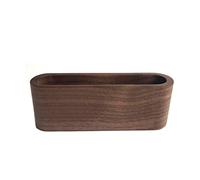VEXDOSLE Business Card Holder Wooden Business Card Holder Note Holder Business Card Display Stand Table Organizer Desktop Decoration Postcard Holder Business Card Rack(B)