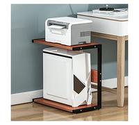 VEXDOSLE Printer Holder Copier Organizer Shelf Simple Printer Shelf Multi-layer Computer Host CPU Bracket Table Under The Shelf Home Storage Rack Printer Shelf(F,H 55cm)