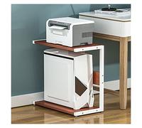 VEXDOSLE Printer Holder Copier Organizer Shelf Simple Printer Shelf Multi-layer Computer Host CPU Bracket Table Under The Shelf Home Storage Rack Printer Shelf(C,H 55cm)