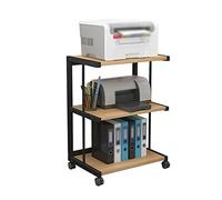 VEXDOSLE Printer Holder Printer Stand Rack, Printer Stand for Desk, Office Printing Stand, Mobile Copier Stand A4 File Storage Rack Printer Shelf(A)