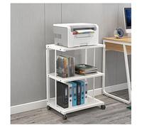 VEXDOSLE Printer Holder Printer Stand Rack, Printer Stand for Desk, Office Printing Stand, Mobile Copier Stand A4 File Storage Rack Printer Shelf(B)