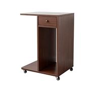 VEXDOSLE Printer Holder Solid Wood Computer Host Bracket Multi-layer Floor-to-ceiling Base Mobile Tray Shelf Printer Desktop Chassis Rack Printer Shelf(C style-1)