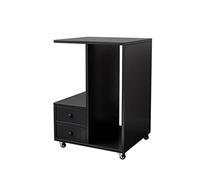 VEXDOSLE Printer Holder Solid Wood Computer Host Bracket Multi-layer Floor-to-ceiling Base Mobile Tray Shelf Printer Desktop Chassis Rack Printer Shelf(D style-2)