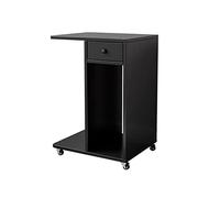 VEXDOSLE Printer Holder Solid Wood Computer Host Bracket Multi-layer Floor-to-ceiling Base Mobile Tray Shelf Printer Desktop Chassis Rack Printer Shelf(A style-1)