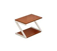 VEXDOSLE Printer Holder Storage Copier Printer Stand Double Storage Rack Modern Minimalist Home Office Fax Machine Printer Desktop Storage Rack Printer Shelf(A)