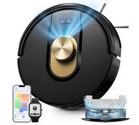 Vexilar W9 Robot Vacuum Cleaner with Mop,6000Pa Robotic Vacuum with 360° LiDAR Navigation, 3-in-1 Sweep, Vacuum and Mop, 150 Min Max Runtime, Smart App Control, 5 Floor Maps, Ultra Thin&Quiet