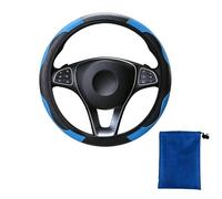 Vexillora Carbon Fibre Steering Wheel Cover (Blue)