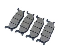 Vexilon 2 Pairs Front Brake Pads, for YAMAHA, Road Star Wildstar XV1600A 1999-2004 Midnight XV1600AS 2001-2003 Silver Rado XV1600AT 1999-2003 Motorcycle Front And Rear Brake Pads