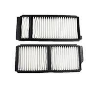 Vexilon 2pc Car Cabin Air Filter, for Mazda, 3 BK M3 2004-2009 5 Sport 2006-2010 CC29-61-J6X BP4K-61-J6X Cabin Air Filter