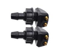 Vexilon 2Pcs Car Windshield Wiper Washer Spray Nozzles Universal Windscreen Sprinkler Nozzle Water Sprayer Jet Outlet Adjustment Windshield Washer Nozzle