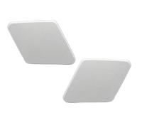 Vexilon 2Pcs, for BMW, 320 323 325 328 330 335 E90 E91 LCI 2009 2010 2011 2012 61677211209 Headlamp Cleaner Nozzle Cover Lid Washer Cap Headlight Washer Jet Nozzle Cover(BLACK Silver LH RH)