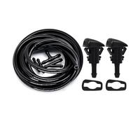 Vexilon 2pcs Front Windshield Wiper Washer Jet Nozzle, for Hyundai, Solaris 2010-2014 Verna Creta Veracruz ix55 ix35 ix25, for Kia, 98630 3J000 Windshield Washer Nozzle(Nozzle and 2m Hose)