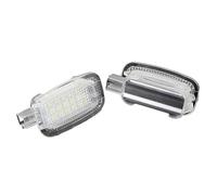 Vexilon 2pcs Led Courtesy Car Door Footwell Luggage Trunk Vanity Mirror Glove Box Light, for Benz, W204 W216 W212 C207 X204 GLK W221 R230 Car Footwell Light