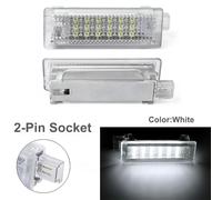 Vexilon 2Pcs LED Trunk Luggage Lamps Door Footwell Courtesy Light, for Land Rover, LR2 LR3 LR4, for, Sport Discovery 4 Freelander 2 Car Footwell Light(White)