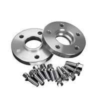Vexilon 2Pieces 12/15/20mm Wheel Spacer Adapters PCD 5x130 CB 71.6 Mm, for Porsche, 911 918 928 944 718 Boxster, for PANAMERA, for CAYENNE, for Q7 Wheel Spacer(Black 2PCS 20MM SILVER)