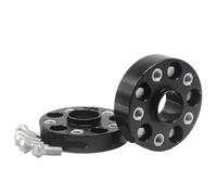 Vexilon 2Pieces 25/30/35/40/50mm PCD 5x112 57.1mm Wheel Spacer Adapter, for, TT, Q3, R8, A3, A6, for VW, for Octavia, For Magotan, for Scirocco, For CC Wheel Spacer(2PCD 50MM BLACK)