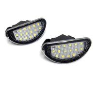 Vexilon 2x LED Licence Number Plate Light White Canbus, for 2005-2014 Aygo MK I Automotive Number Plate Light