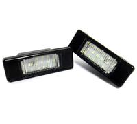 Vexilon 2x LED Licence Number Plate Light White Canbus, for MB Sprinter 906 Viano Vito W639 Scudo Ulysse Note NV200 Automotive Number Plate Light