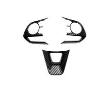 Vexilon 3pcs For 2020, for Toyota, for Corolla, Steering Wheel Frame Cover Trim Decoration Car Styling Accessories Sticker Car Sticker(Carbon Fiber)